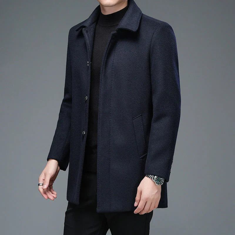 Adrian Wool Overcoat